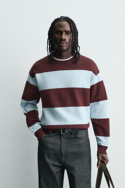 JERSEY ESTRUCTURA SOFT / Rayas - Zara фото 2