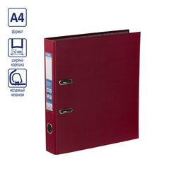 Expert Complete Регистратор PVC 50 мм 10 шт. Classic A4 арочный механ. лён вишневый 251892