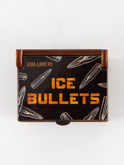 Цена за 2 шт. Коробка подарочная деревянная Пуля 4?5?6 см