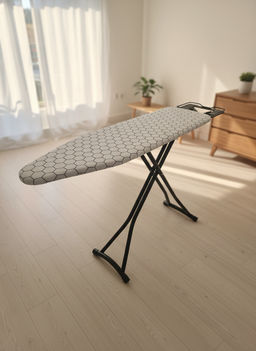 Гладильная доска на стальной сетке с х/б чехлом 110x33cm OLS-335-7