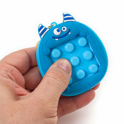 Цена за 12 шт. Антистресс - брелок детский «Монстр», POP IT, МИКС