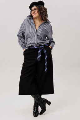 Брюки ANELLI 1803 черная материя