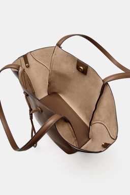 MAXI TOTE BAG WITH DETAILS - Zara фото 13