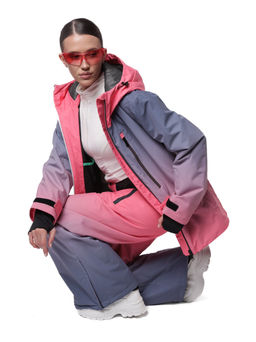 Костюм AB-0532 Розово-серый