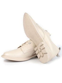03-HP9956M BEIGE Полуботинки женские (натуральная кожа)