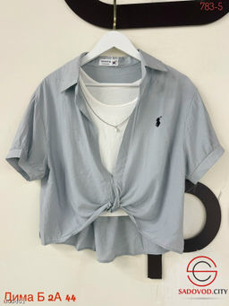 Рубашка женская с майкой
