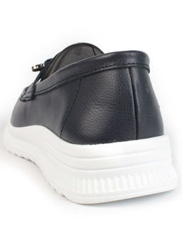 03-ZL-8861-1 NAVY Полуботинки женские (натуральная кожа)