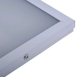 ULP-Q116 6060-36W/4000K+6500K WHITE Светильник светодиодный потолочный универсальный. Белый свет(4000K)/Холодный свет(5000К)/Дневной свет(6500K). Рассеиватель матовый. Встроенный и/п. Корпус белый. ТМ Volpe