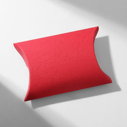 Цена за 12 шт. Коробочка подарочная Свёрток 15*9, цвет малиновый