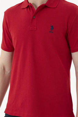 U. S. Polo Assn / Мужская красная базовая футболка - U.s. polo assn фото 6
