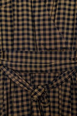 CHECK SHIRT DRESS ZW COLLECTION - Zara фото 6