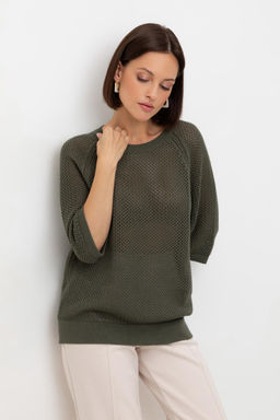 ЕВ 30207/хаки джемпер жен