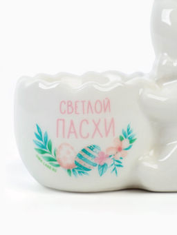 Подставка под яйцо Светлой Пасхи, 7.5?6.5 см, ручная работа - Simaland фото 4