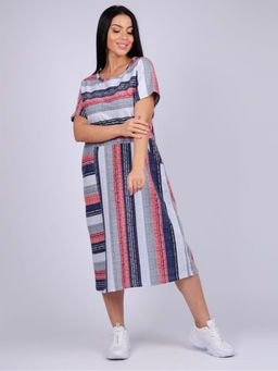 Платье "Линда" красное, трикотаж