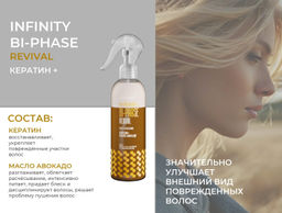 INFINITY Спрей двухфазный для восстановления поврежденных волос Revival, 250 мл CONCEPT