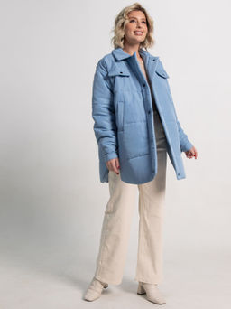 Куртка демисезонная Асель (голубая) Б15317-39М