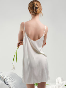 Сорочка ночная женская кремовая - Mark formelle фото 3