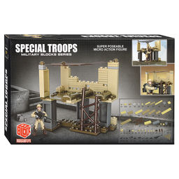 Конструктор "Военный спецназ. Разведывательный пост" в коробке