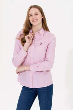 Женская базовая рубашка с длинным рукавом Magnolia - U.s. polo assn фото 4