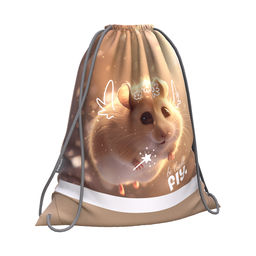 Цена за 1 шт. Мешок для обуви ErichKrause 365x440мм Fluffy
