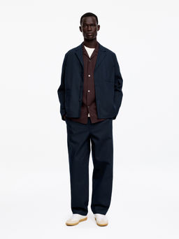 Pantalones de lino y algod?n loose fit - H&m фото 4