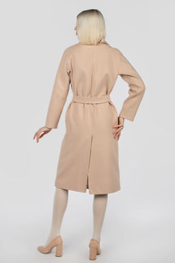 Пальто женское демисезонное (пояс) - El podio фото 3