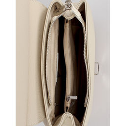 Сумка женская натуральная кожа GU 2066-6750, 1отд+карм/перег, плечевой ремень, молочный SALE 259964 - Adelia фото 8