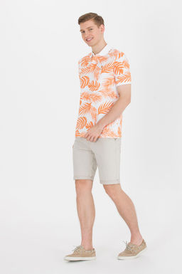 U. S. Polo Assn Мужская футболка с воротником-поло Brick - U.s. polo assn фото 5