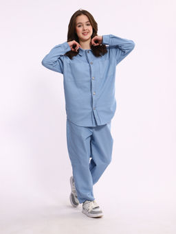 Комплект "Деним" голубой