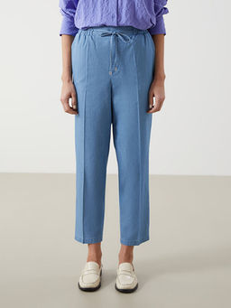 Beli Lastikli Carrot Fit Kad?n Jean Pantolon