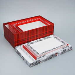 Набор подарочных коробок 5 в 1 Уютного Нового года, 22?14?8.5 ? 32.5?20?12.5 см