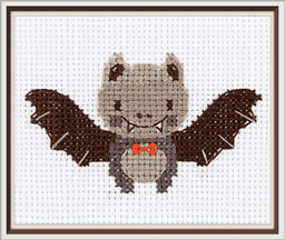 Klart набор для вышивания 12-062 Летучая мышка 13 х 9 см