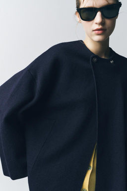 KNIT JACKET WITH METAL FASTENING - Zara фото 2