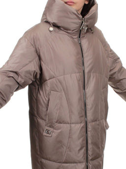 118 LILAC/BEIGE Пальто зимнее женское (холлофайбер 200 гр.)