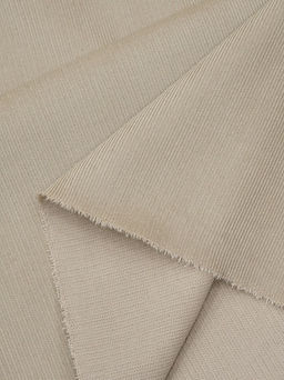 Микровельвет цв.Св.бежево-кофейный, СОРТ2, ш.1.45м, хлопок-100%, 190гр/м.кв - Купава фото 5