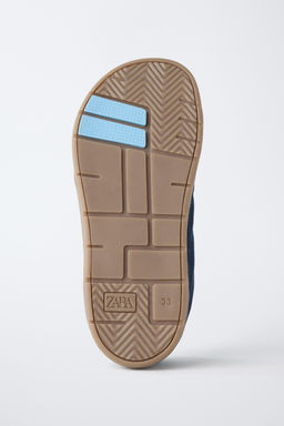 LEATHER BAREFOOT SNEAKERS - Zara фото 8