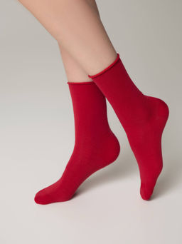 Цена за 2 пары CONTE Меланжевые носки COMFORT темно-коричневый - Conte elegant фото 13