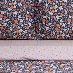 Постельное бельё LoveLife евро Цветочное поле, 200х217см, 225х240см,50х70см-2шт, 100%хлопок, сатин125г/м  фото 2