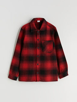 Ekose Erkek ?ocuk G?mlek Ceket