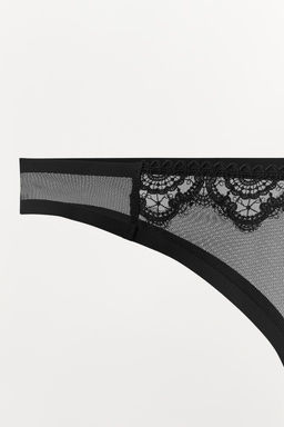 MESH LACE BRIEFS - Zara фото 7