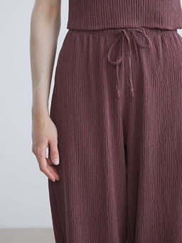 Beli Lastikli Dokulu Kad?n Pantolon