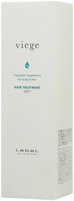 Маска для глубокого увлажнения волос viege Treatment SOFT, 240 мл мл. - Lebel фото 3