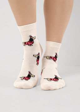 (CLE) Д2563 носки жен. НГ (ЧЗ)