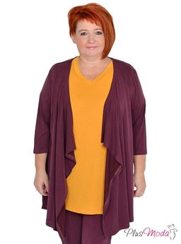 Кардиган Модель №1143 размеры 44-84 - Plusmoda фото 5