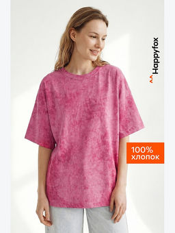Женская футболка оверсайз Happyfox