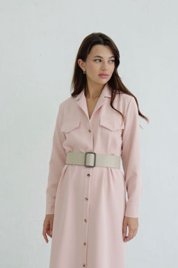 Платье-рубашка с английским воротником - Martichelli фото 375