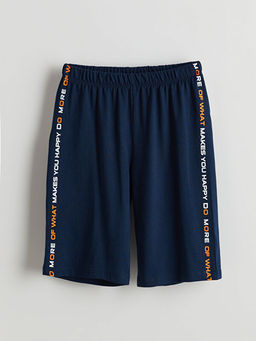 Beli Lastikli Erkek ?ocuk Pijama ?ort