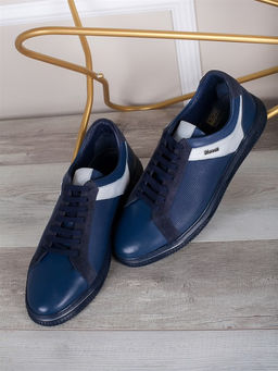 Кеды мужские Турция 0082-03-00 Темно-синий