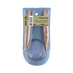 Спицы GAMMA круговые BC-S45 бамбук d 15.0 мм 45 см 1 шт