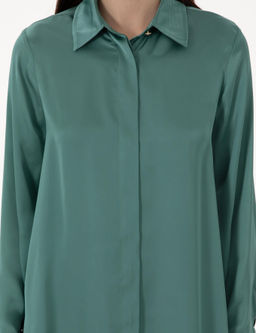 Ye_il Comfort Fit Uzun Kollu G_mlek - Pierre cardin фото 6